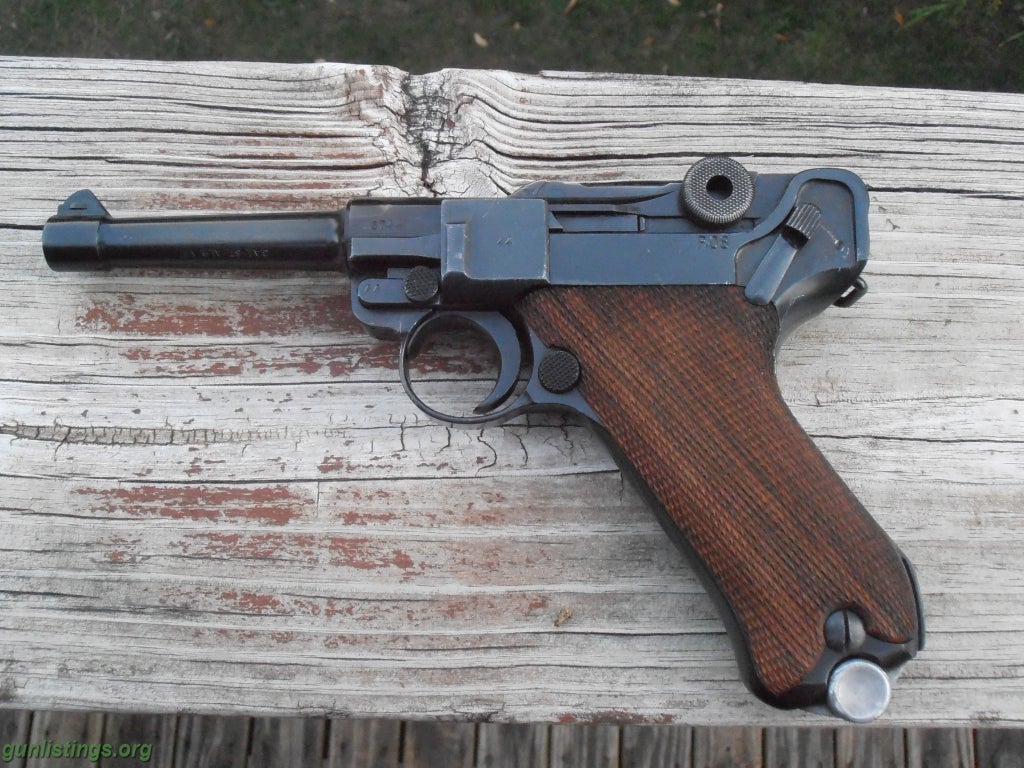 Pistols Mauser P08 Luger BYF 41 9mm Nazi