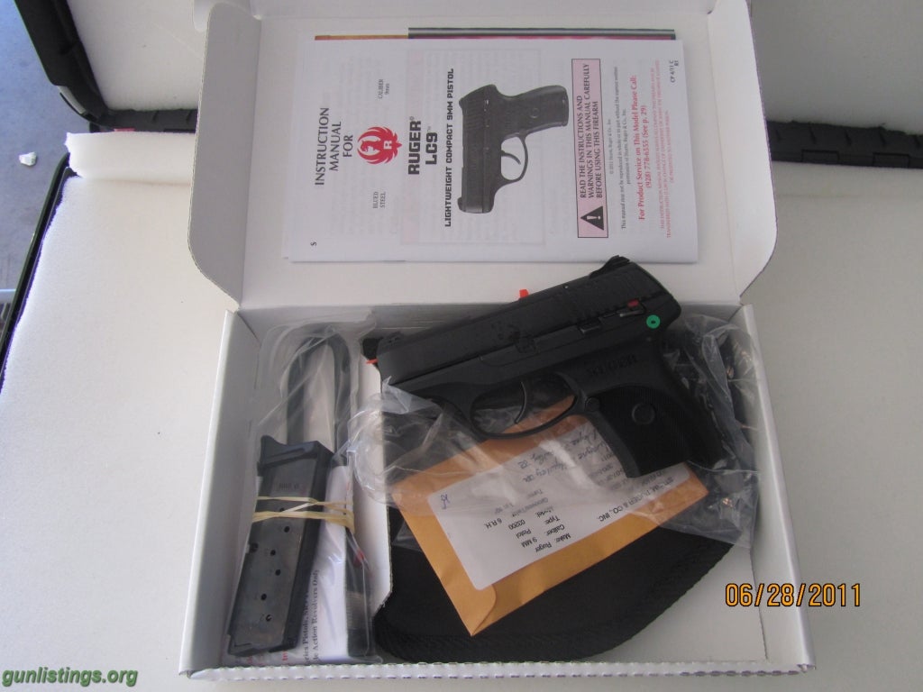 Pistols New In Box Ruger LC9 9mm