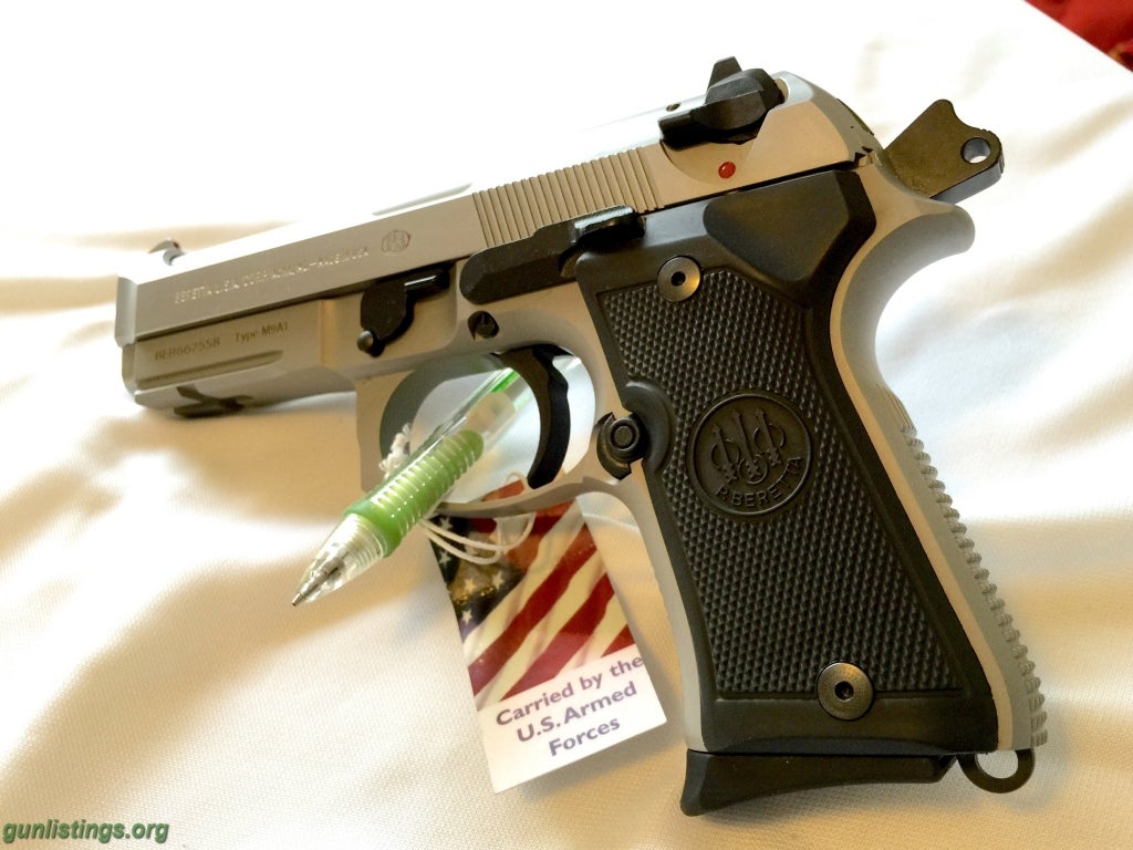 Pistols NIB BERETTA 92FS COMPACT L INOX