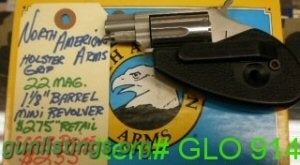 Pistols North American Arms Holster Grip, .22 Mag