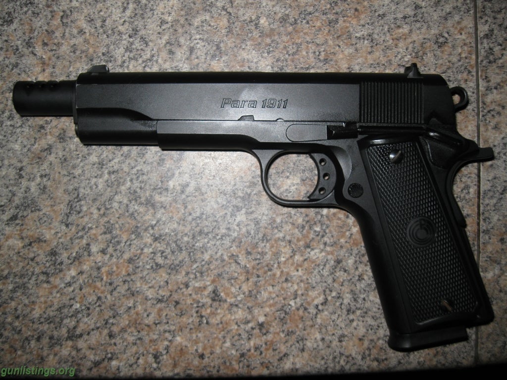 Pistols Para 1911 GI Expert With A Muzel Break