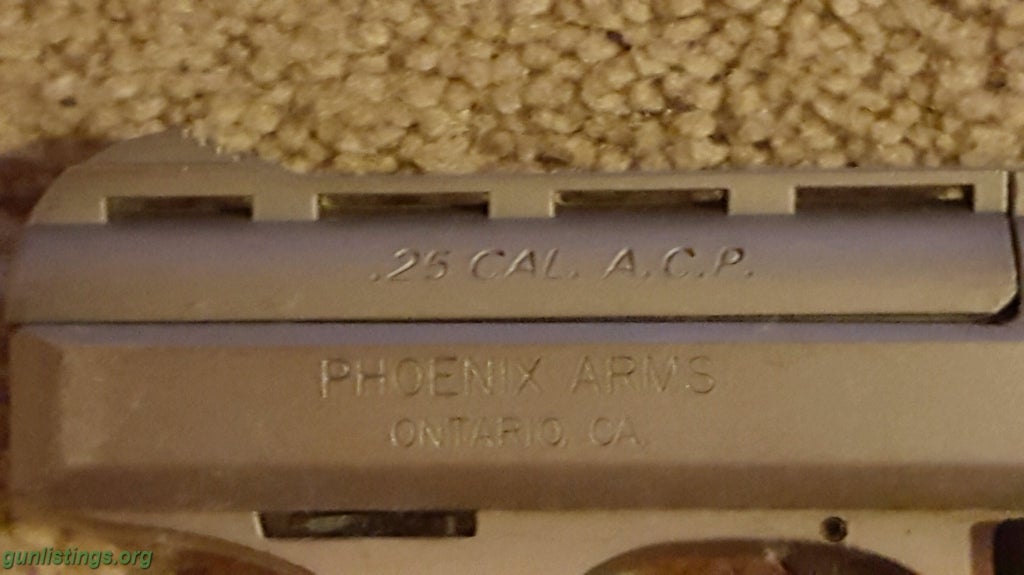 Pistols Phoenix Arms .25 Caliber Pistol