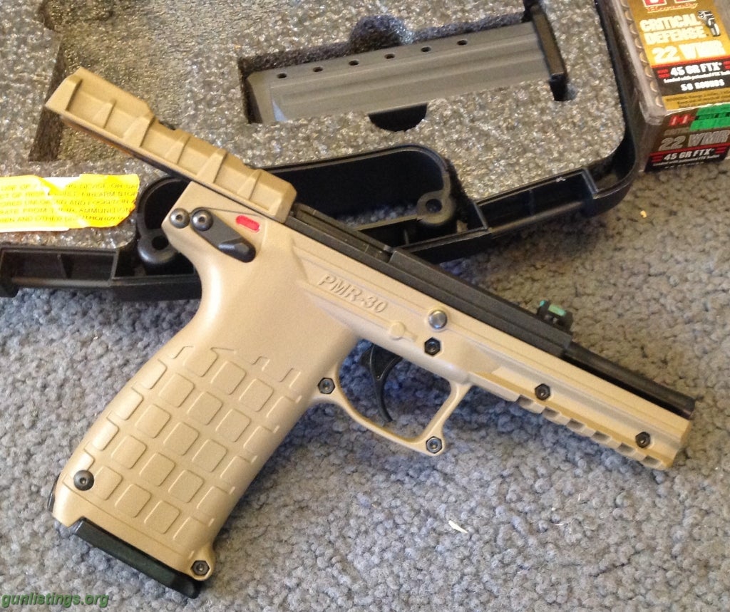 Pistols KEL TEC PMR-30. 22wmr Auto Pistol. LNIB W/ammo