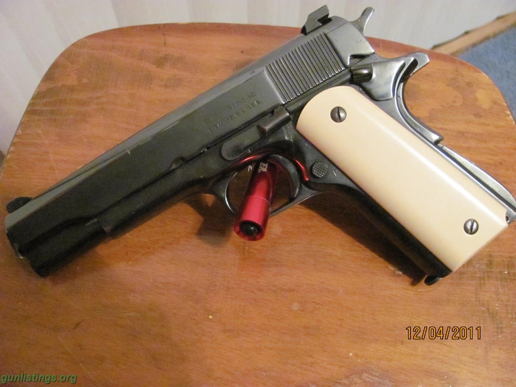 Pistols Remington Rand 45 Auto