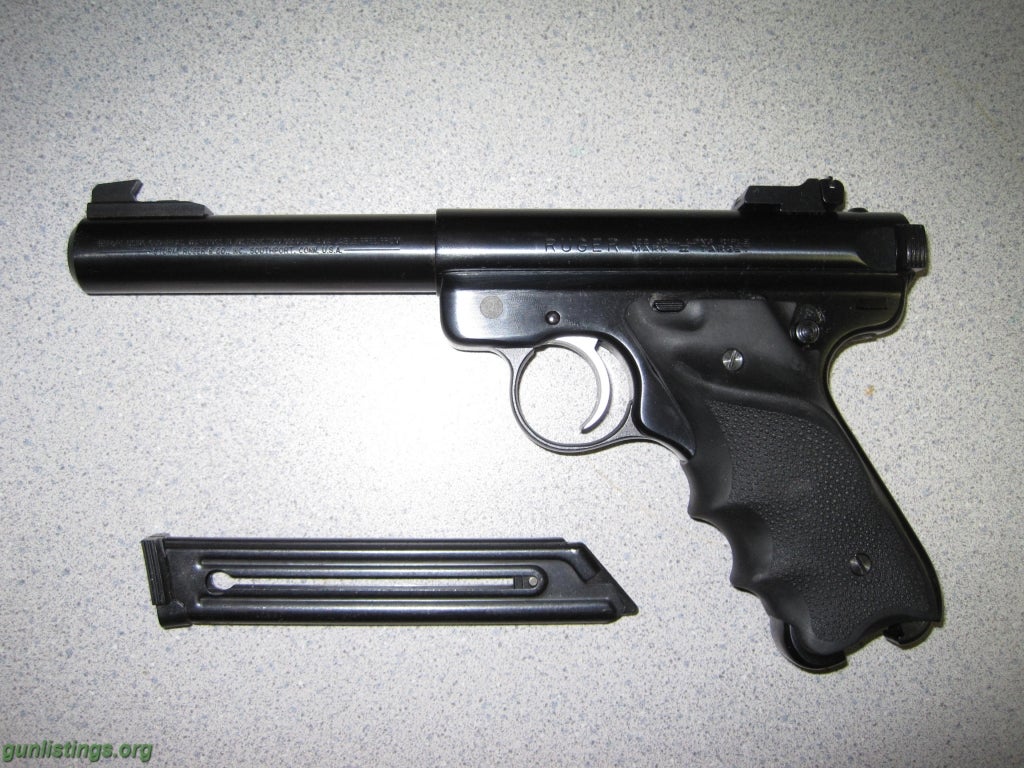 Pistols Ruger .22 Bull Barrel MK512