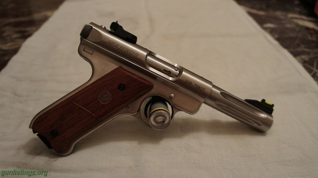 Pistols Ruger Hunter MKIII .22 Stainless