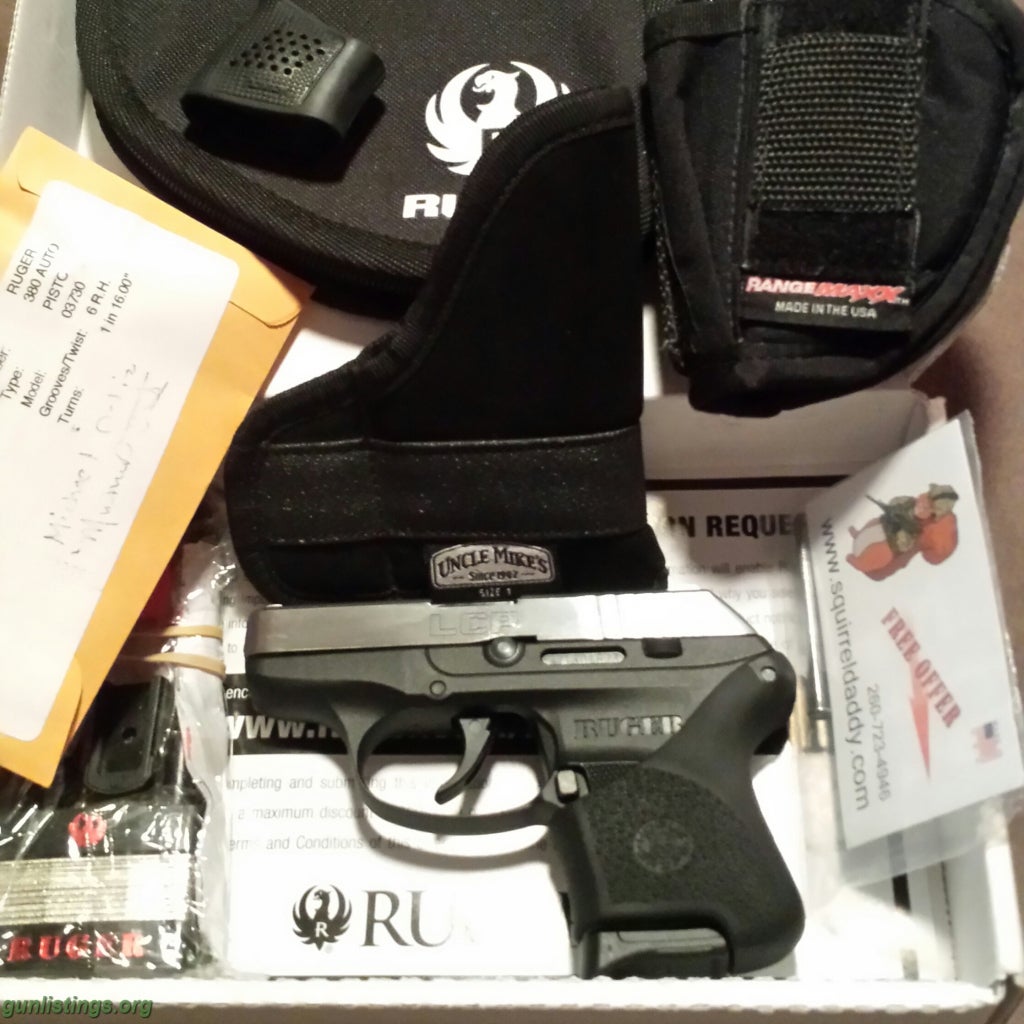 Pistols Ruger Lcp 380 Ss Slide