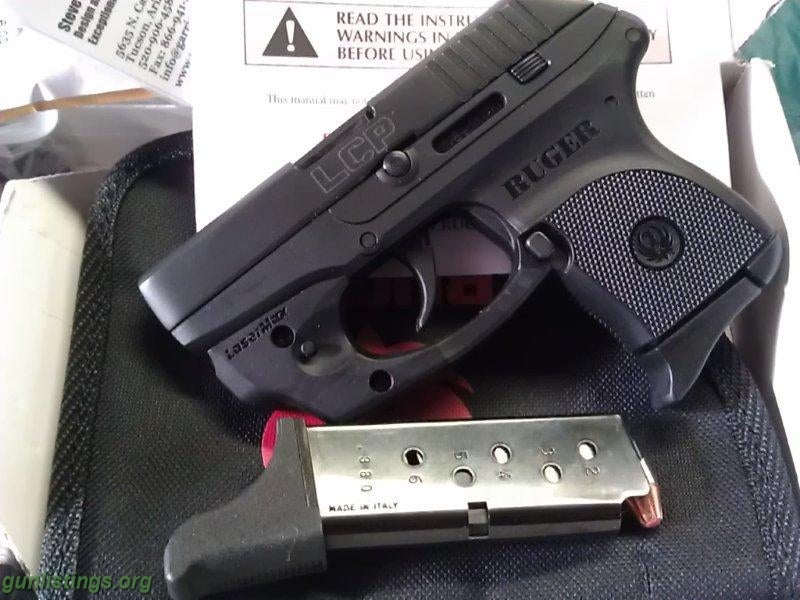 Pistols RUGER LCP   LaserMax Model L.N.I.B.