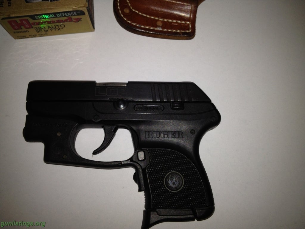 Pistols Ruger LCP/w Crimson Trace