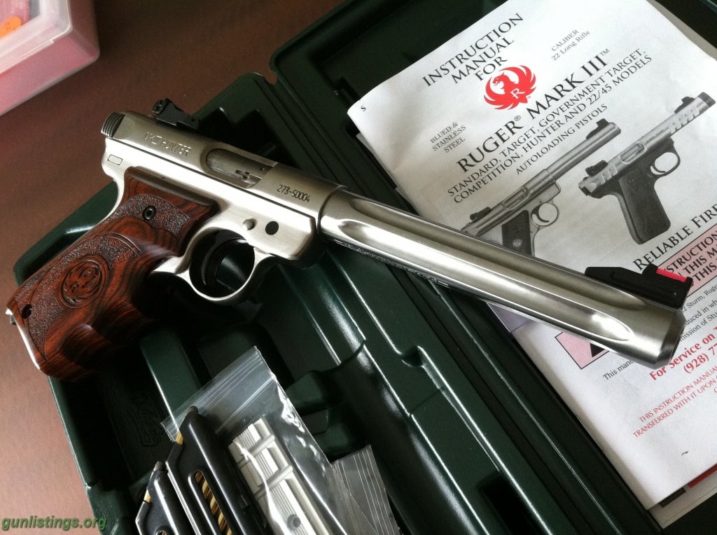 Pistols Ruger MK3 Hunter