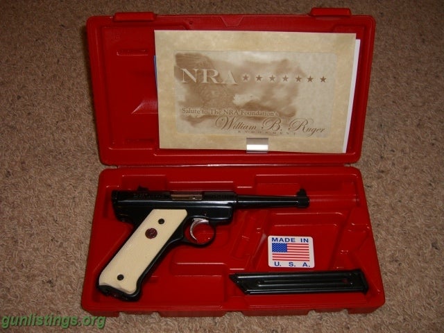 Pistols Ruger MK II NRA Endowment Edition