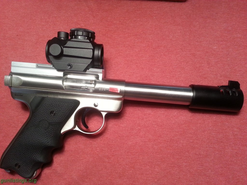 Pistols Ruger Mk Ll Target With Acc.