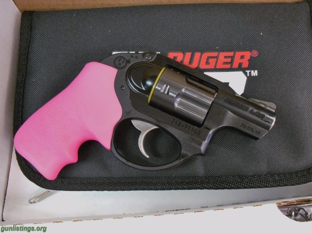 Pistols Ruger Model LCR-P Pistol 5409, 38 Sp,1.875 In, Pink NEW