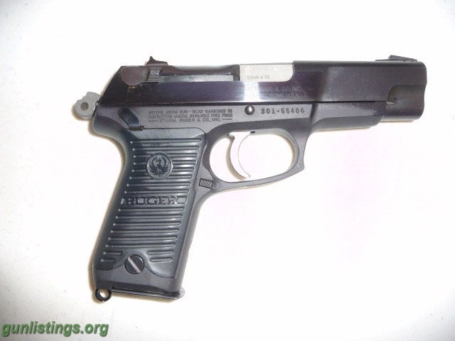 Gunlistings.org - Pistols Ruger P85 9mm W/ AMMO & HOLSTER