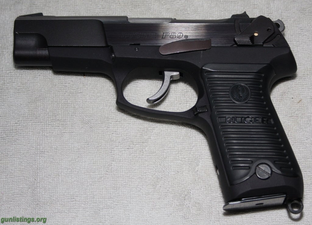 Pistols Ruger P89 DC 9MM Pistol