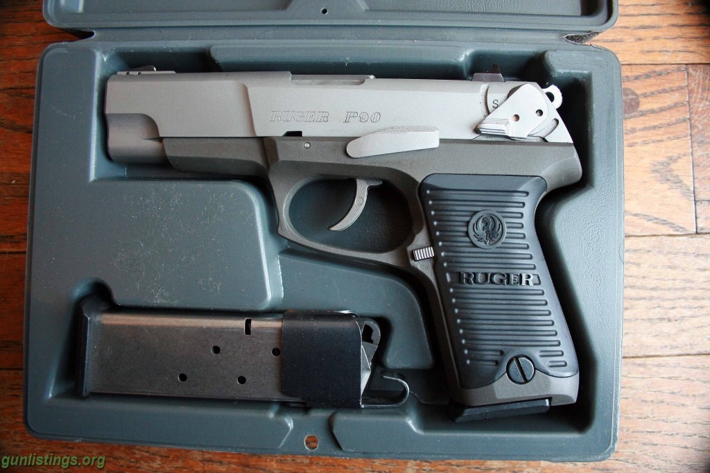 Pistols Ruger P90 Stainless