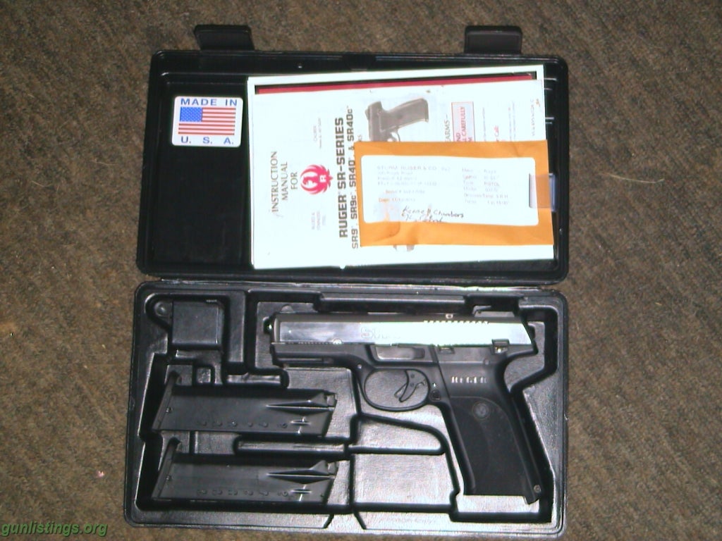 Pistols RUGER SR-40