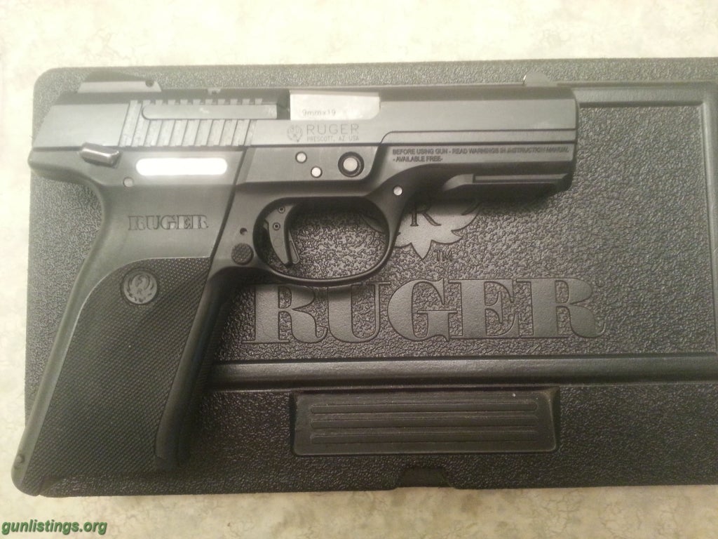 Pistols RUGER SR9 18 SHOT 9MM STAINLESS STEEL SLIDE TRADE WTS