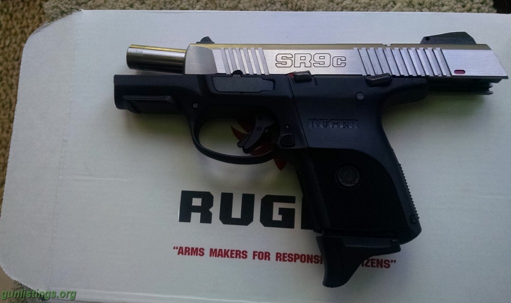 Pistols Ruger SR9C Stainless