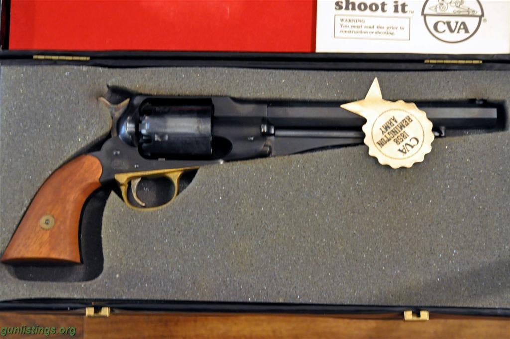 Pistols RV630-CVA 1858 Remington Army .44 Caliber BP