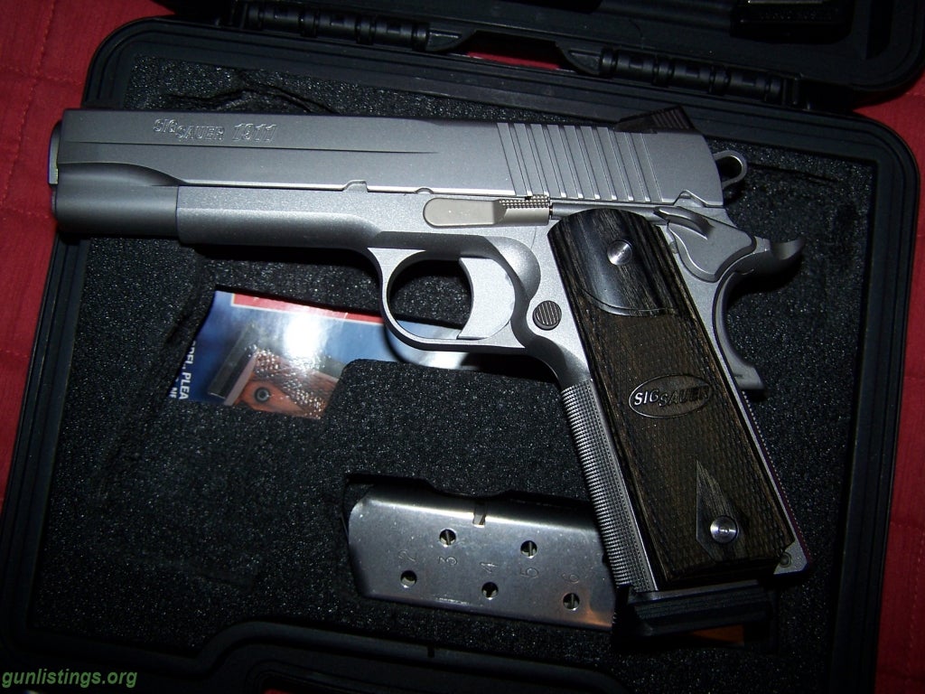 Pistols Sig 1911 Stainless