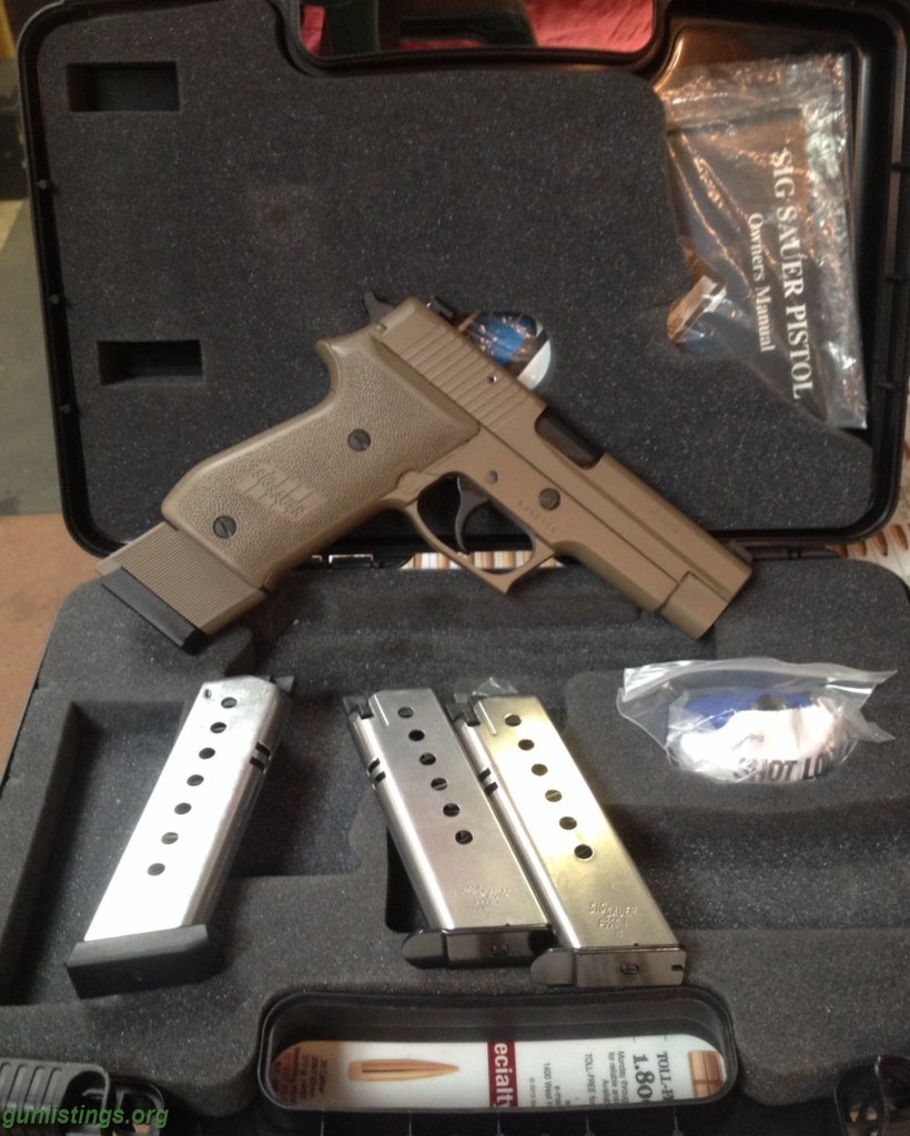 Pistols Sig P220 FDE