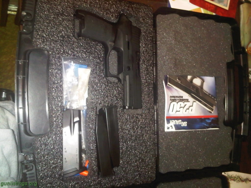 Gunlistings.org - Pistols SIG P250 Compact X-Change Kits In 9mm, 40s&w ...