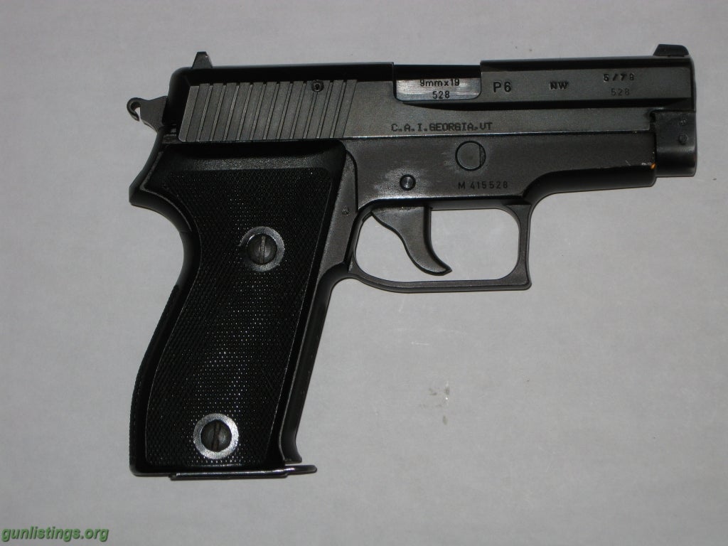 Pistols Sig P-6