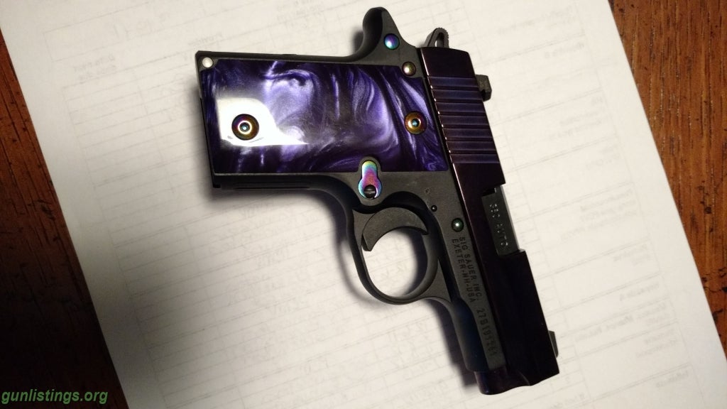 Pistols Sig Sauer 380 Purple