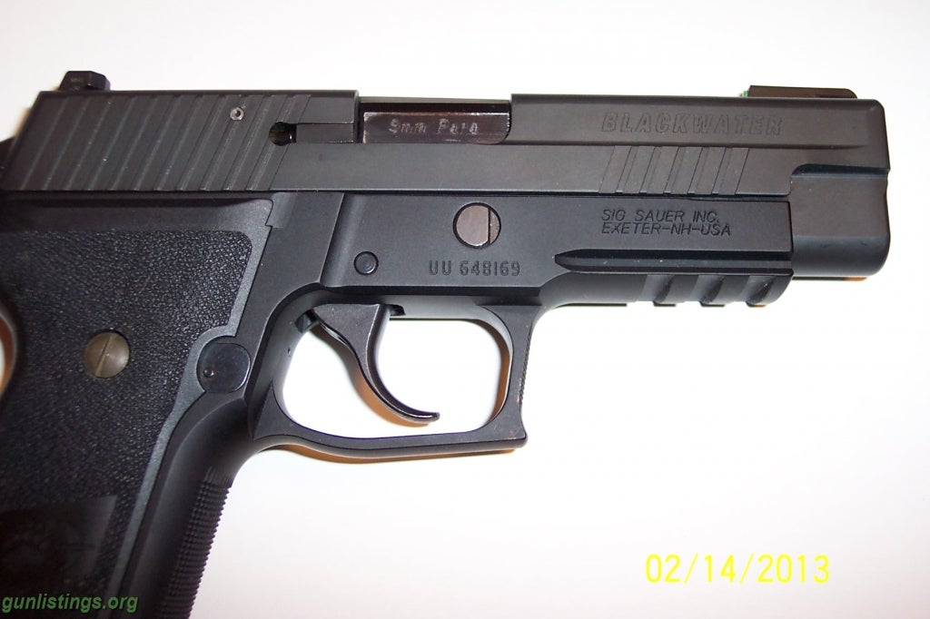 Pistols Sig Sauer P226 Blackwater 9mm