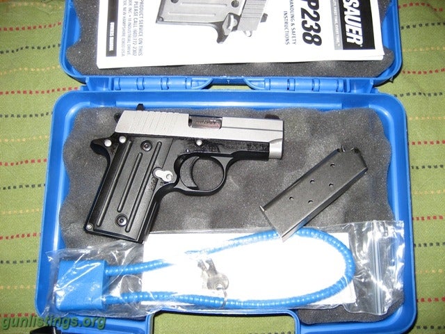 Pistols Sig Sauer P238 Two Tone