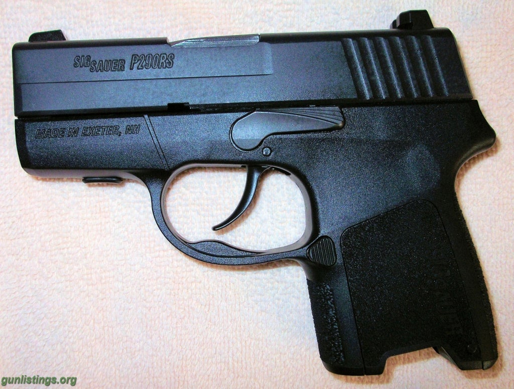 Pistols Sig Sauer P290 RS Siglite & Laser