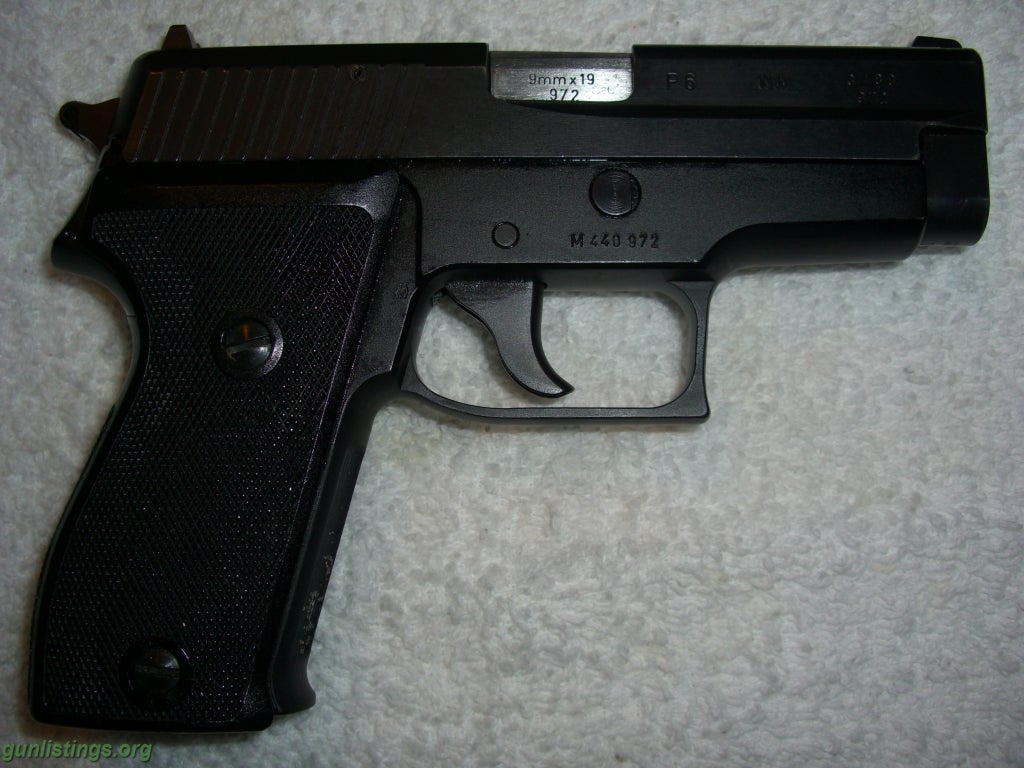 Pistols FS/FT Sig Sauer P6 9mm  - Reduced!