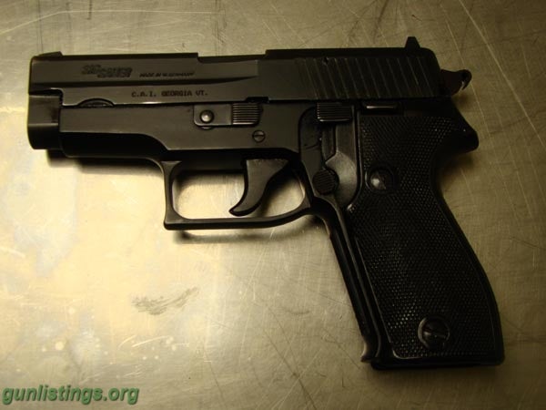 Pistols SIG Sauer P6/P225 West German Police 9mm