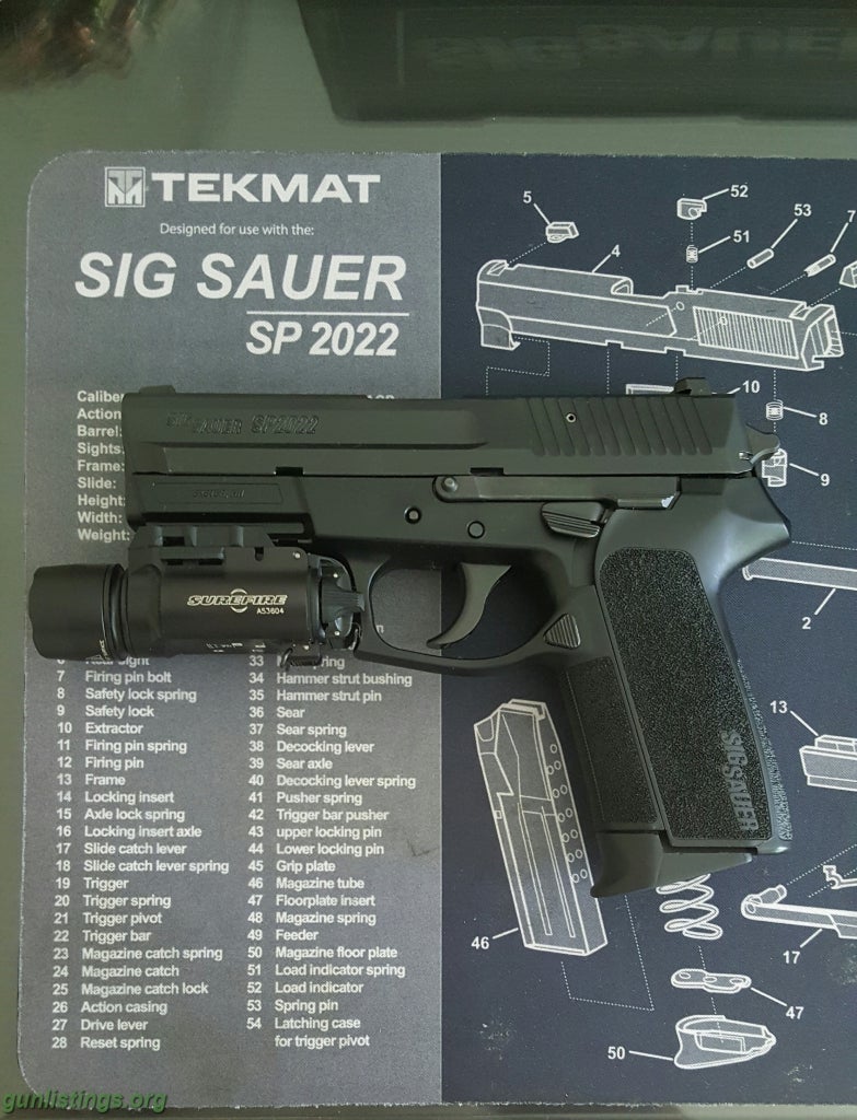 Gunlistings.org - Pistols Sig Sauer SP2022. 40 S&W