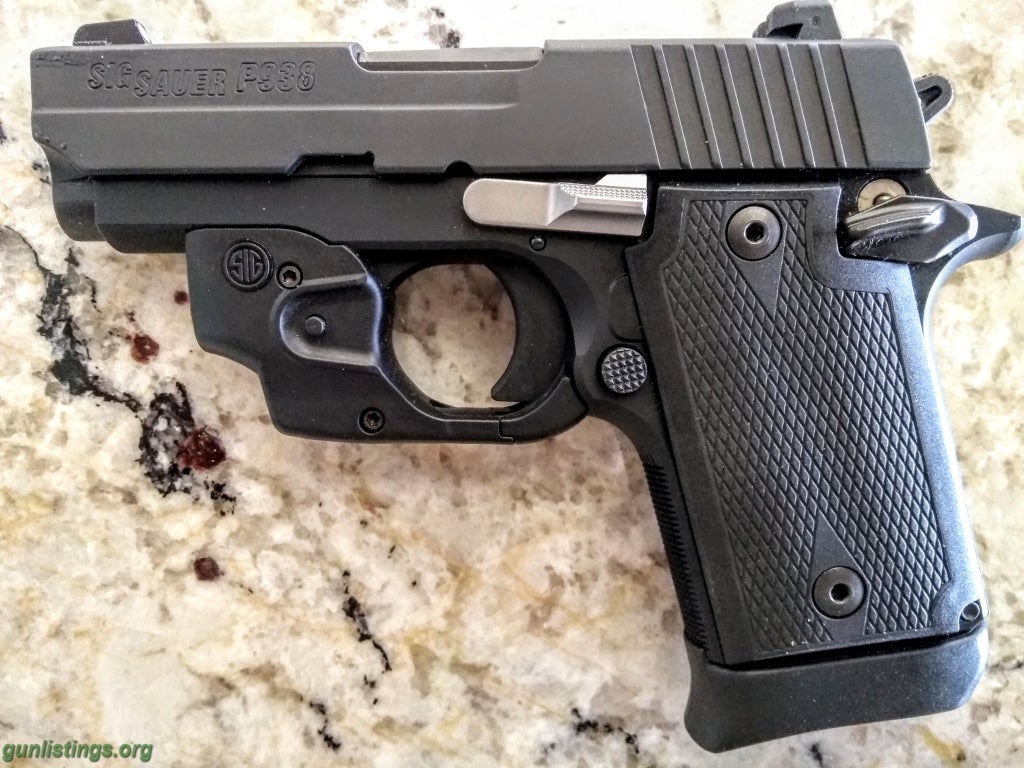 Pistols Sig Saur P938 With Laser