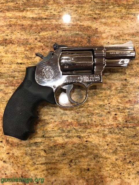 Pistols Smith & Wesson Model 19 Nickel