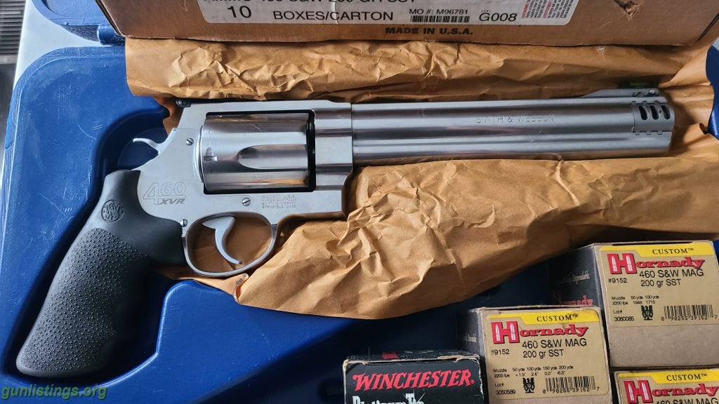 Pistols Smith & Wesson S&W 460 XVR 8 3/8