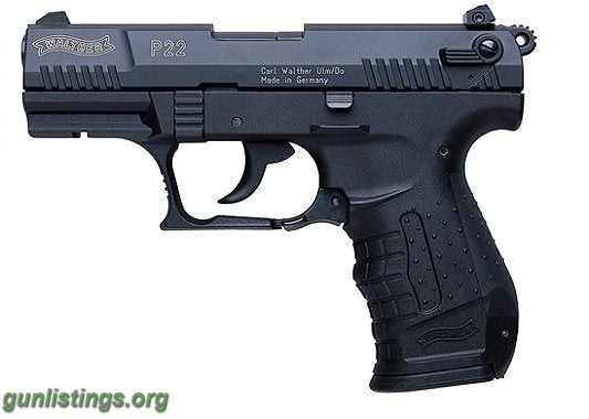 Pistols Smith & Wesson Walther P22 Today Only