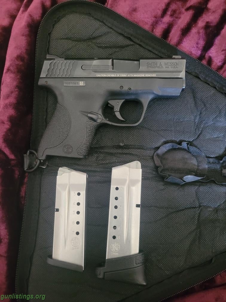 Pistols Smith And Wesson 9mm Shield