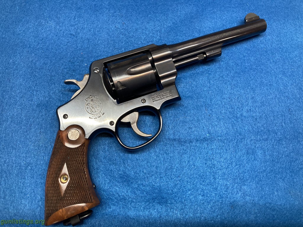 Pistols Smith Wesson Model 22-4 1917 Repro 45acp