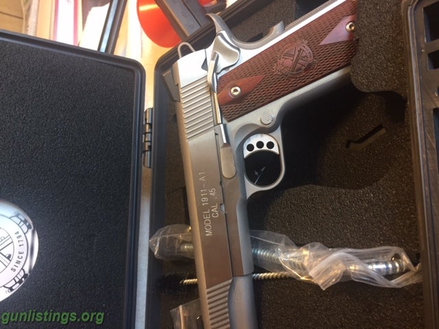 Pistols Springfield Armory 1911 A1 45 Stainless