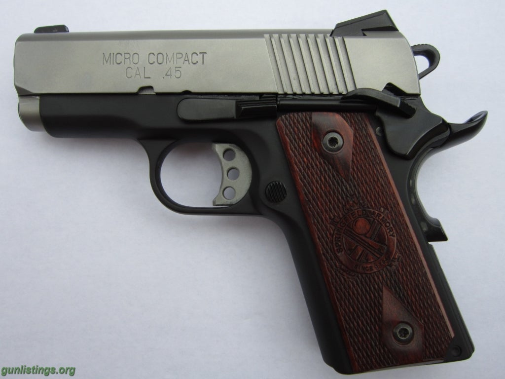 Pistols Springfield Armory 1911 Micro Compact 45 ACP