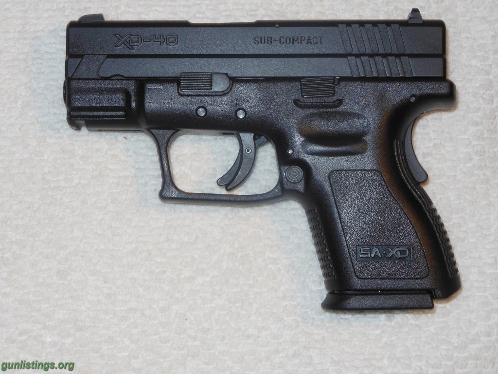 Pistols Springfield Armory XD-40 Sub-Compact - Excellent