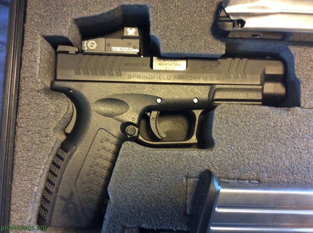 Pistols Springfield Armory XDM Venom Vortex 9mm