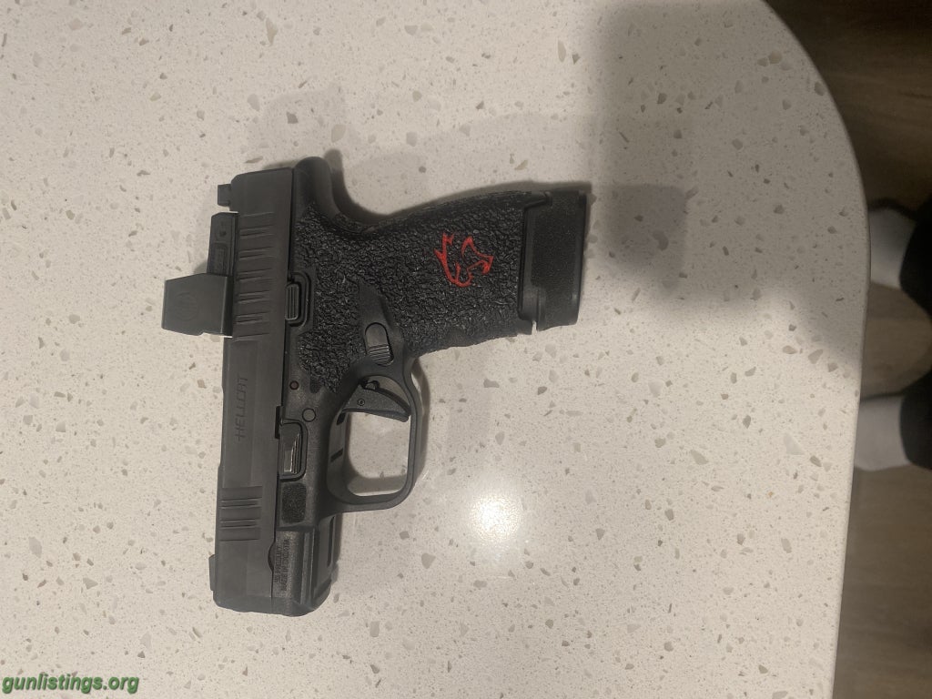 Pistols Springfield Hellcat With Red Dot