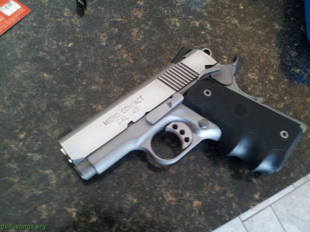 Pistols Springfield Micro Compact 1911 Loaded Stainless