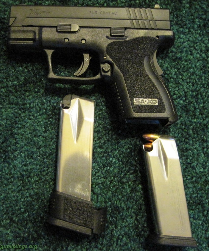 Pistols Springfield Sub Compact 9mm