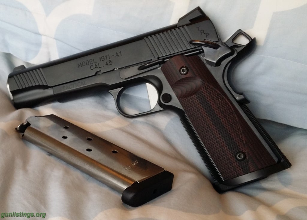 Pistols Springfield TRP 1911 W/ Night Sights - Customized