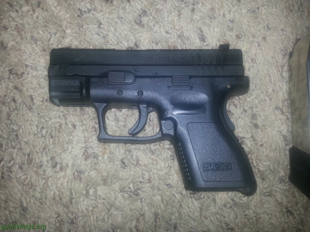 Pistols Springfield Xd-9 Sub Compact